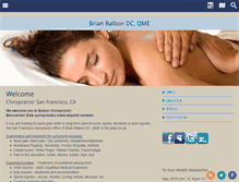 Tablet Screenshot of docbrian.net
